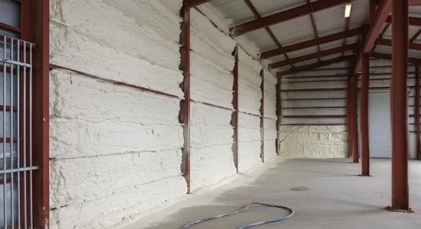 Spray foam insulation application—we take pride in preparation and cleanup and leave your project better than we found it